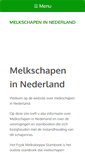 Mobile Screenshot of melkschapen.nl
