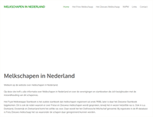 Tablet Screenshot of melkschapen.nl